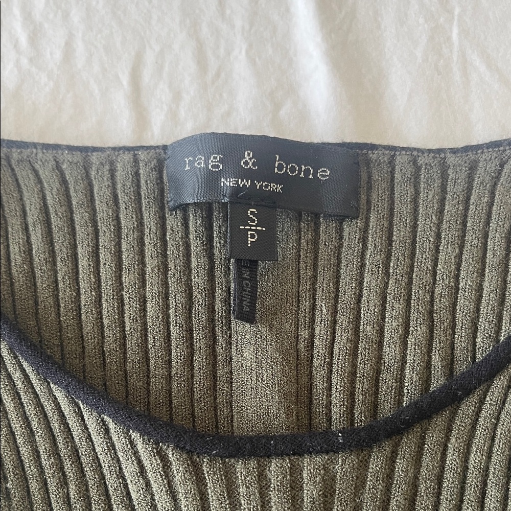 Rag & Bone Ribbed Sweater Tank - Picture 2 of 4
